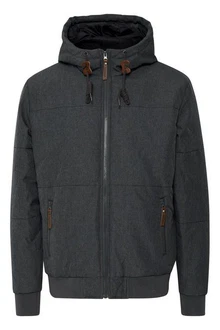 Indicode Kurzjacke IDHannibal Herren Übergangsjacke mit Kapuze 