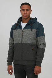 Indicode Kurzjacke IDHannibal Herren Übergangsjacke mit Kapuze 