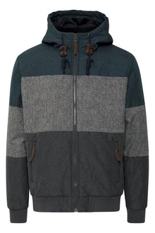 Indicode Kurzjacke IDHannibal Herren Übergangsjacke mit Kapuze