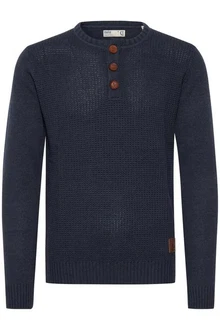 !Solid Terrance Herren Strickpullover Dunkelblau/Hellblau/Blau !Solid Terrance Herren Strickpullover Dunkelblau/Hellblau/Blau
