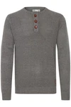 !Solid Terrance Herren Strickpullover Grau/Hellgrau/Dunkelgrau