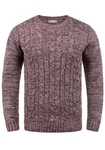 !Solid Strickpullover SDPhilemon Bordeaux/Dunkelrot/Lila