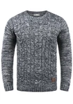 !Solid Strickpullover SDPhilemon Dunkelblau/Grau/Dunkelgrau