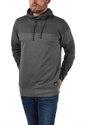 !Solid Hoodie SDBekir Kapuzensweatshirt Dunkelgrau/Hellgrau/Grau