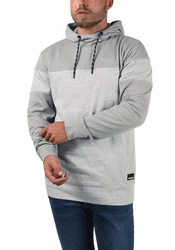 !Solid Hoodie SDBekir Kapuzensweatshirt Grau/Hellgrau