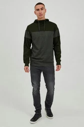 !Solid Hoodie SDBekir Kapuzensweatshirt Dunkelgrün/Grün
