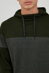 !Solid Hoodie SDBekir Kapuzensweatshirt Dunkelgrün/Grün