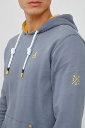 !Solid Kapuzenpullover Hoodie Kenan Blau/Grau/Hellblau/Dunkelblau