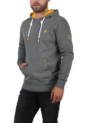 !Solid Kapuzenpullover Hoodie Kenan Grau/Hellgrau/Dunkelgrau