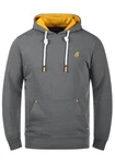 !Solid Kapuzenpullover Hoodie Kenan Grau/Hellgrau/Dunkelgrau