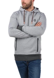 !Solid Hoodie SDRaffa Kapuzensweatshirt Grau/Hellgrau/Dunkelgrau