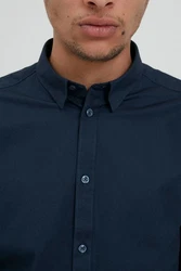 !Solid Langarmhemd SDTyler LS 21103247 Navy (4116)