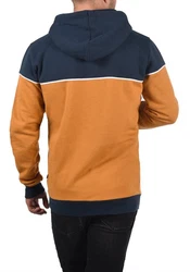 !Solid Hoodie SDDebert Kapuzensweatshirt Braun/Orange/Rot