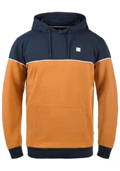 !Solid Hoodie SDDebert Kapuzensweatshirt Braun/Orange/Rot