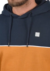 !Solid Hoodie SDDebert Kapuzensweatshirt Braun/Orange/Rot