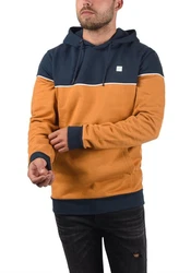 !Solid Hoodie SDDebert Kapuzensweatshirt Braun/Orange/Rot