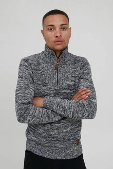 !Solid Troyer SDPhilostrate Strickpulli Melange !Solid Troyer SDPhilostrate Strickpulli Melange