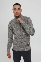 !Solid Troyer SDPhilostrate Strickpulli in Melange-Optik
