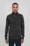 !Solid Troyer SDPhilostrate Strickpulli Dunkelgrau/Schwarz/Grau/Dunkelblau