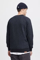 !Solid VituNeck Herren Sweatshirt Pullover Pulli Mit Rundhalsausschnitt Dunkelblau/Hellblau