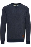 !Solid VituNeck Herren Sweatshirt Pullover Pulli Mit Rundhalsausschnitt Dunkelblau/Hellblau