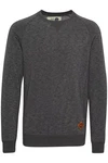 !Solid VituNeck Herren Sweatshirt Pullover Pulli Mit Rundhalsausschnitt Dunkelgrau/Grau/Orange