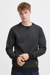 !Solid VituNeck Herren Sweatshirt Pullover Pulli Mit Rundhalsausschnitt Med Grey