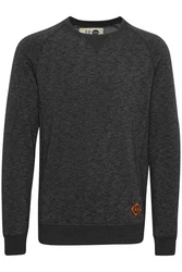 !Solid VituNeck Herren Sweatshirt Pullover Pulli Mit Rundhalsausschnitt Med Grey