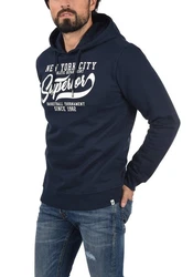 Indicode Hoodie IDGalileri Kapuzensweatshirt Hellblau/Dunkelblau/Blau