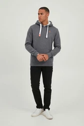 Solid Hoodie SDBennHood Kapuzensweatshirt Hellgrau/Grau/Dunkelgrau