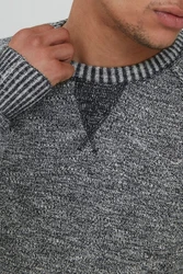 !Solid Strickpullover SDThian Dunkelgrau/Grau/Hellgrau