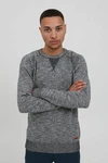 !Solid Strickpullover SDThian Dunkelgrau/Grau/Hellgrau