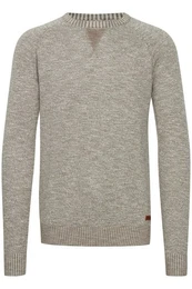 !Solid Strickpullover SDThian Strickpulli mit farblich abgesetzten Ziernhten