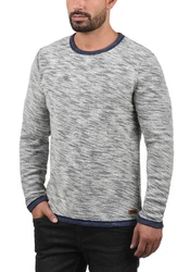 !Solid Sweatshirt SDFlocks Sweatpullover Grau/Dunkelblau/Hellgrau