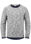 !Solid Sweatshirt SDFlocks Sweatpullover Grau/Dunkelblau/Hellgrau