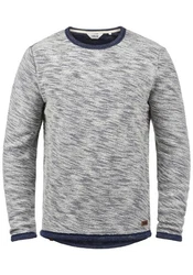 !Solid Sweatshirt SDFlocks Sweatpullover Grau/Dunkelblau/Hellgrau