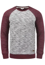 !Solid Sweatshirt SDFlocker Sweatpullover Bordeaux/Dunkelrot