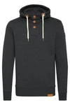 !Solid TripStrip Herren Kapuzenpullover Hoodie Pullover Mit Kapuze Knopfleiste Dunkelgrau/Hellgrau/Grau/Dunkelblau