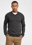 !Solid Strickpullover SDAlegre Dunkelgrau/Grau
