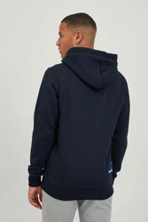!Solid Hoodie SDBennHood Kapuzensweatshirt Dunkelblau/Blau/Hellblau