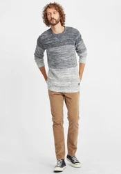 !Solid Strickpullover SDAyton Grau/Dunkelgrau/Dunkelblau