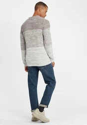 !Solid Strickpullover SDAyton Grau/Hellgrau/Weiß