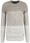 !Solid Strickpullover SDAyton Grau/Hellgrau/Weiß