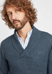 !Solid Strickpullover SDMapari Dunkelblau/Grau/Blau/Hellblau