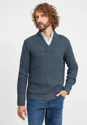 !Solid Strickpullover SDMapari Dunkelblau/Grau/Blau/Hellblau