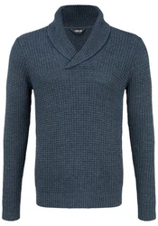 !Solid Strickpullover SDMapari Dunkelblau/Grau/Blau/Hellblau