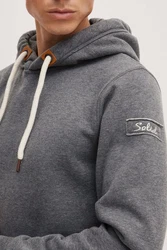 !Solid Hoodie SDTripHood Kapuzensweatshirt Hellgrau/Dunkelgrau/Grau