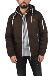 !Solid Tilly Herren Übergangsjacke mit Kapuze Coffee Bean