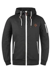 !Solid Tilly Herren Übergangsjacke mit Kapuze Dunkelgrau/Schwarz/Grau !Solid Tilly Herren Übergangsjacke mit Kapuze Dunkelgrau/Schwarz/Grau