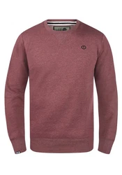 !Solid Benn O-Neck Herren Sweatshirt Pullover Pulli Mit Rundhalsausschnitt Bordeaux/Rot/Lila/Dunkelrot/Rosa